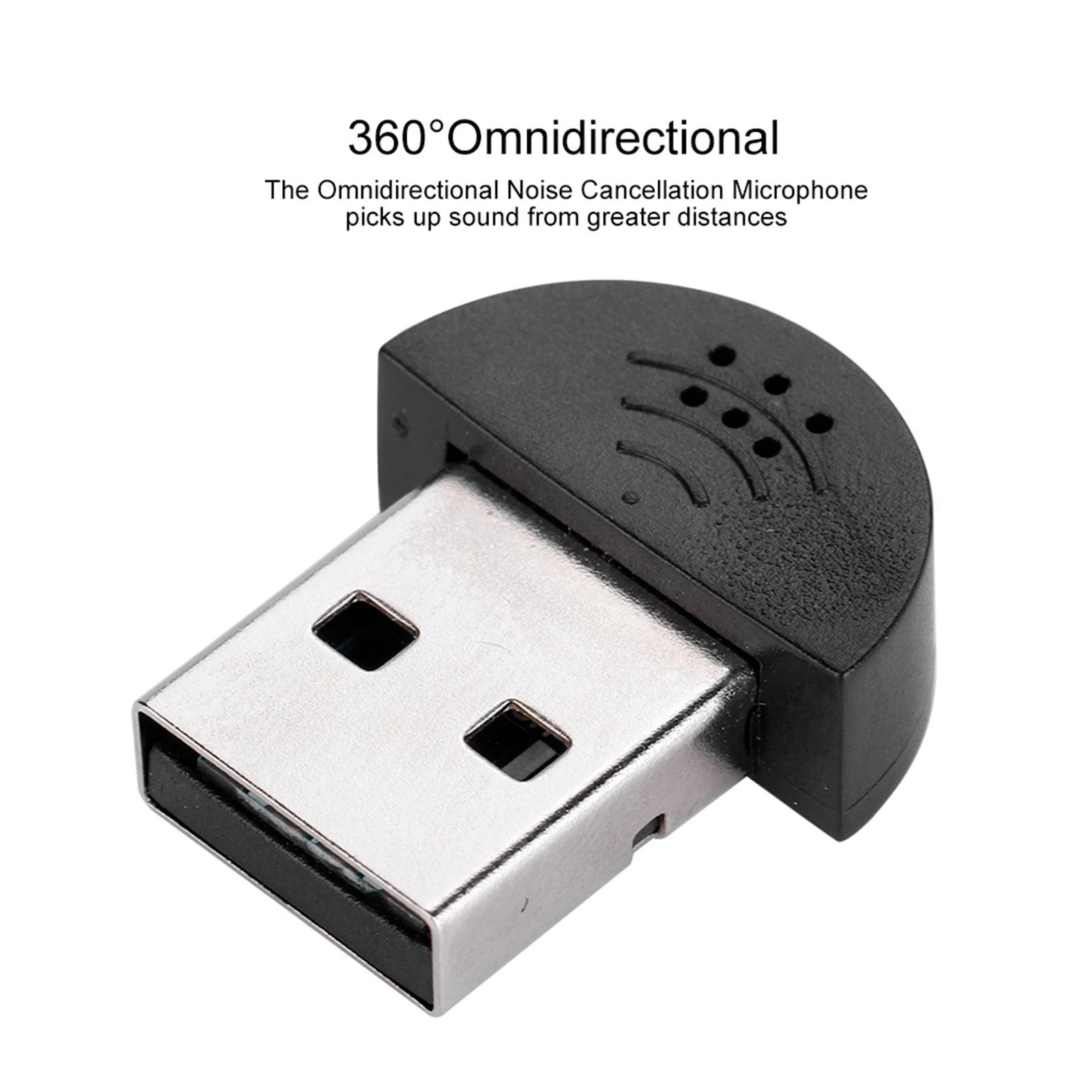 Portable Mini USB Microphone for Computer PC Studio Speech Microphone Recording Audio MIC Adapter Zpaxo