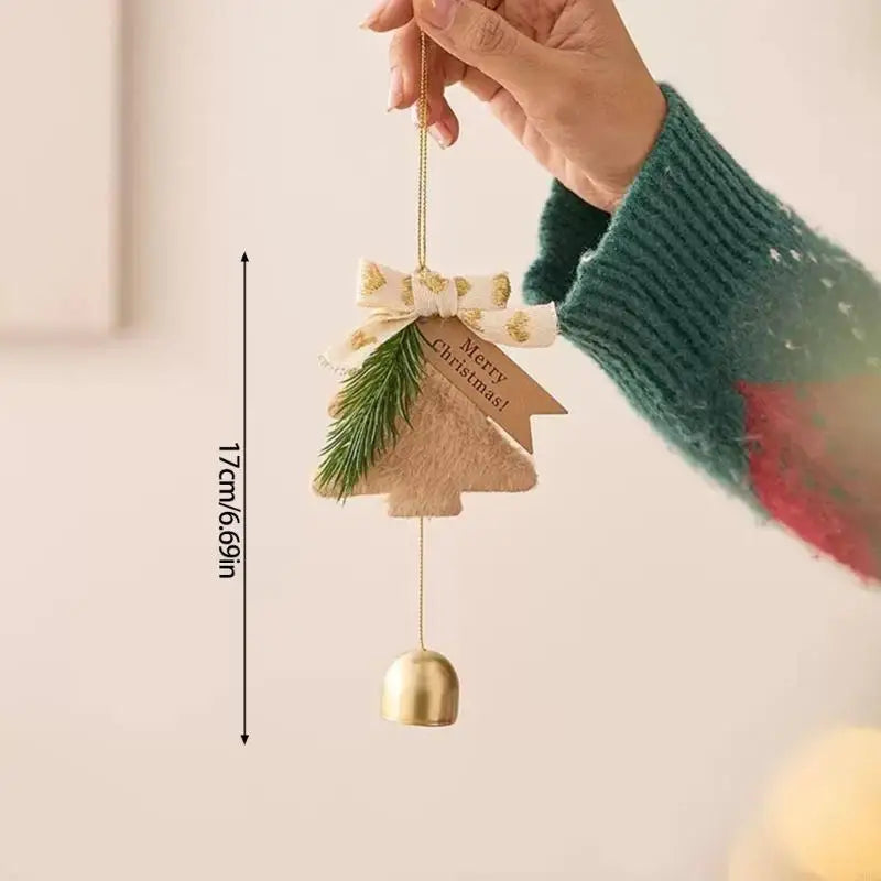 Fabric Christmas Ornament Tree Decoration Mantel Window Holiday