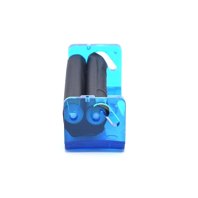 1PC 70mm Easy Manual Cigarette Tobacco Smoking Roller Maker Rolling Machine Clear Color Random Zpaxo