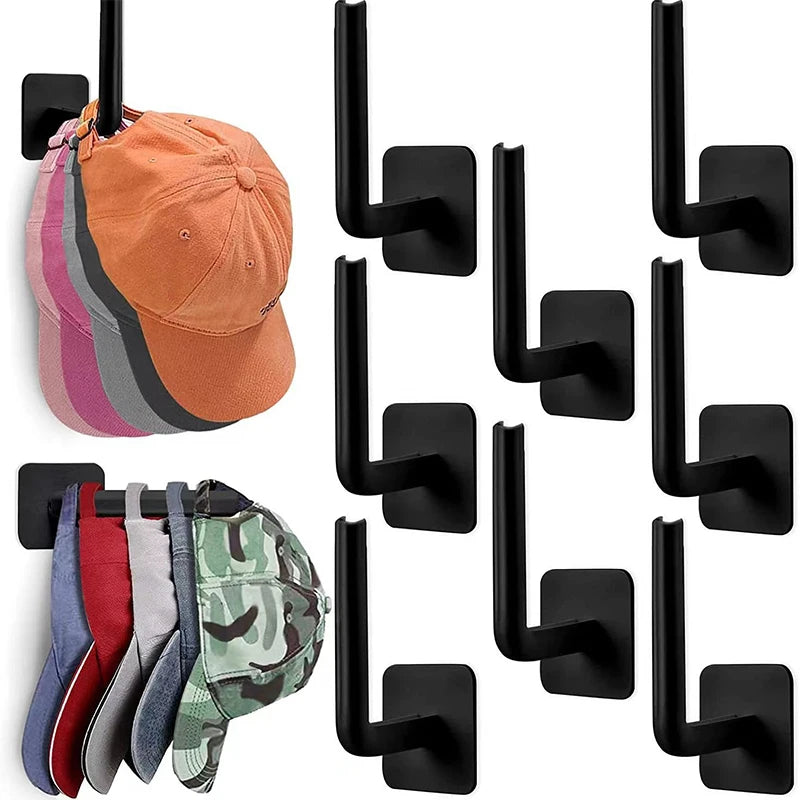 2 4 Punch-free Baseball Cap Hooks Multifunctional Bathroom Storage Zpaxo