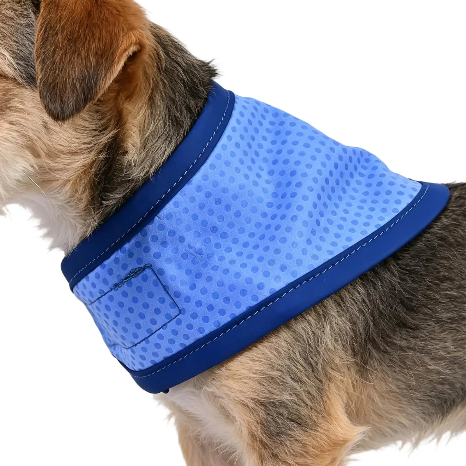Summer Dog Cooling Ice Scarf Cool Towel Quick Release Pet Clothes