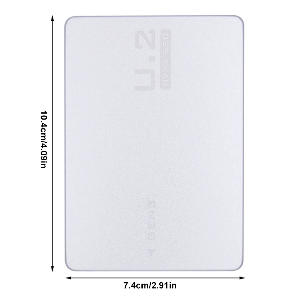 M 2 SSD U Adapter Card NVME SFF-8639 32Gbps Hard Disk PC-E3 0X4 Zpaxo