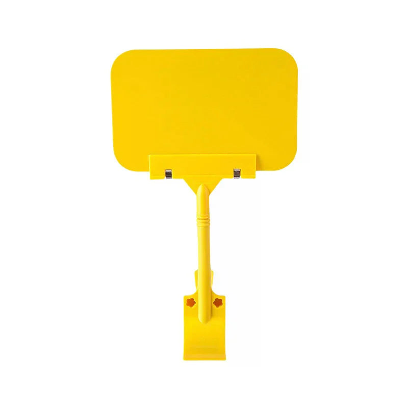 1 Pc Fruit Price Tag Clip Wear-resistant PVC Waterproof Whiteboard Holder Merchandise Display & Food Advertising Sign Clip Zpaxo