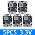 DC-DC 3A Buck Step-down Power Supply Module MP1584EN 5V-12V 24V to 5V 3.3V 9V 12V Fixed Output for Arduino Replace LM2596 Zpaxo 5PCS 3.3V