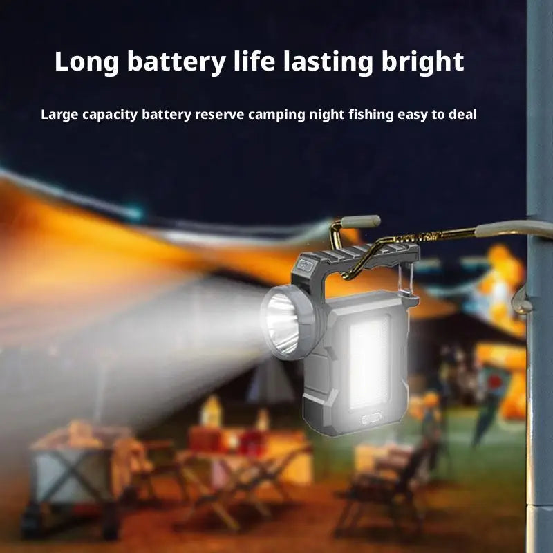ESMARTER Solar Rechargeable LED Searchlight | Handheld Spotlight