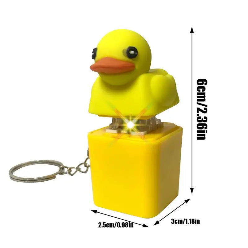 Quacky Duck Fidget Toy Quacking Keyboard Button Sensory Toys Stress