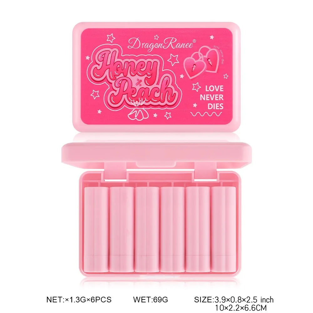 Matte Lipstick Set, Non-Stick, Easy to Apply, Waterproof Lipstick, Velvet Texture Lipstick, 6-Piece Lipstick Set Zpaxo