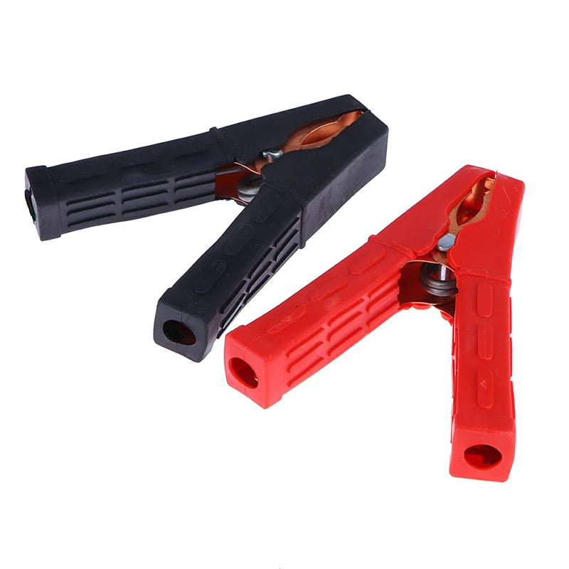 200A Red Black Alligator Crocodile Clip Car Battery Clamps Large