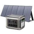 ALLPOWERS Foldable Solar Panel 400W 2X400W Charger Output 2016Wh Zpaxo R2500 with 1X400W CN EU