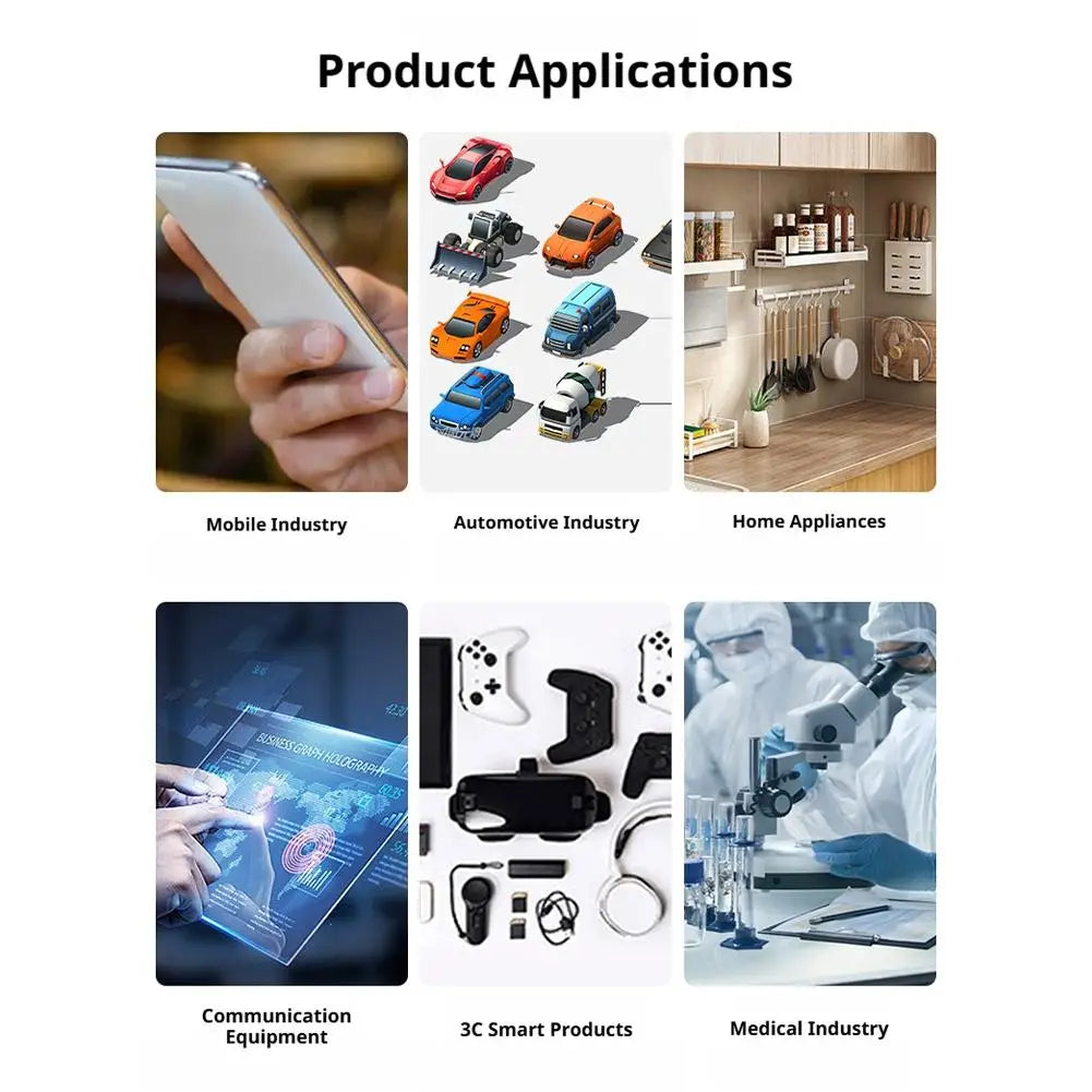 Dual USB-A & USB-C Embedded Charging Port Module with Cable USB Charging Module Zpaxo