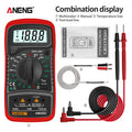 Digital Multimeter Meter Multimetro AC DC Ammeter Volt Ohm Tester