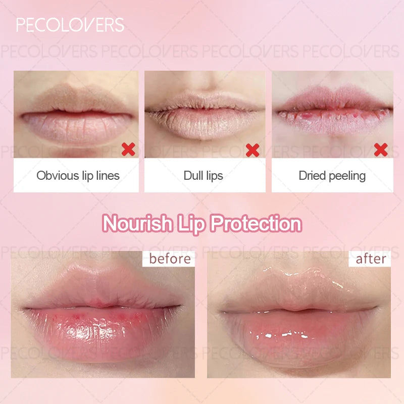 Jelly Moisturizing Lip Ink Gloss Labial Lips Lipstick Bright Oil Balm Clear Lip Plumper Serum Tint Lips Care Makeup Cosmetic Zpaxo
