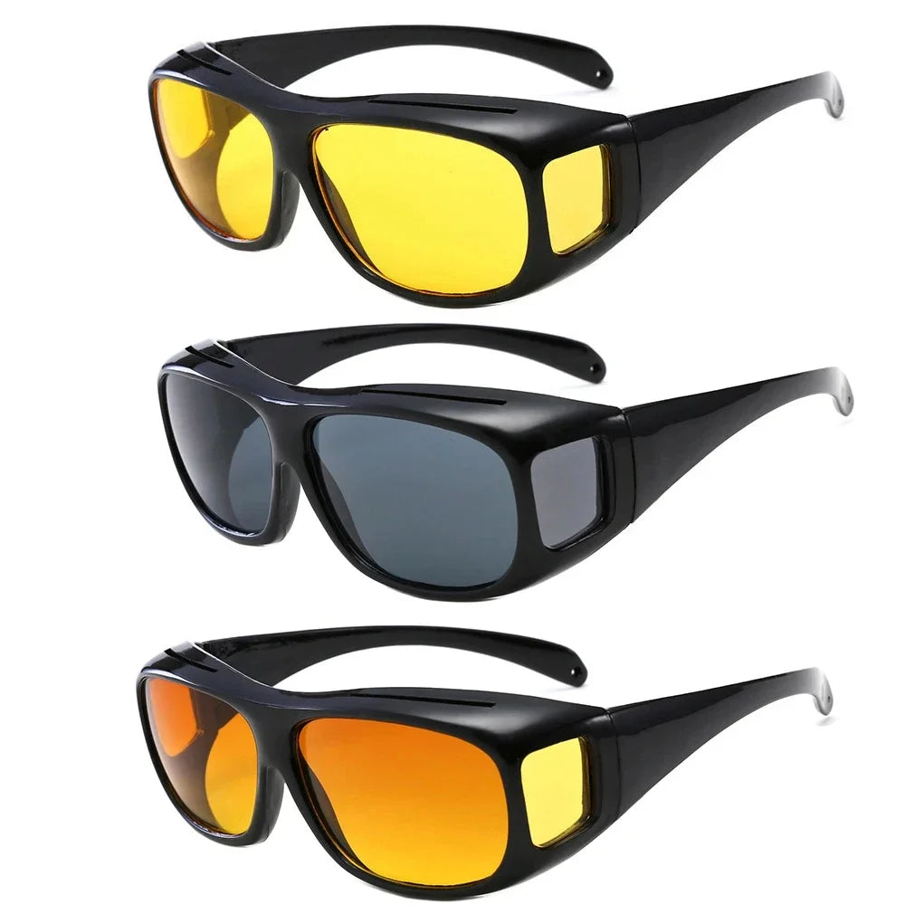 Night Vision Sunglasses Car Driving Glasses Driver Goggles Unisex Sun