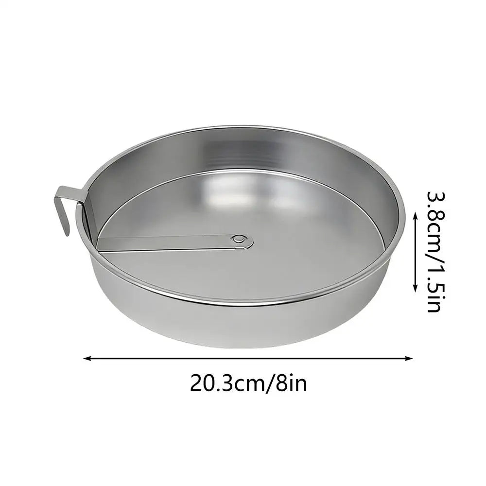 Cake Pan Metal Round Quick Release Trays Circle Pans Slide Cheesecake