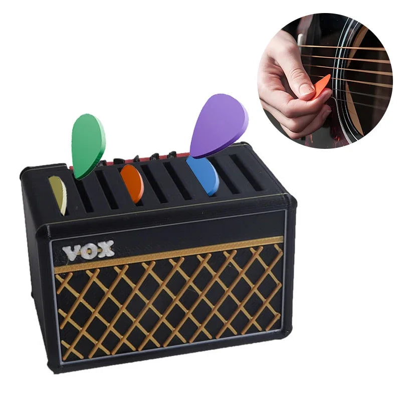 Guitar Picks Holder Box, Guitar Pick Display Holder, Guitar Pick Storage Box Set For Guitar Players And Music Enthusiasts Zpaxo Default Title