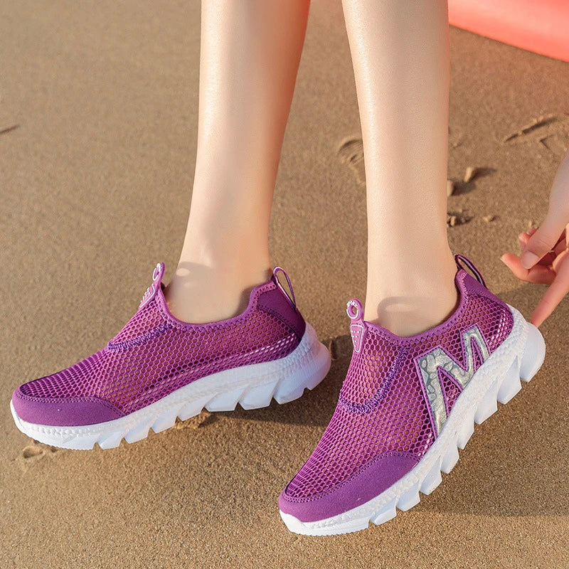 Arrival Beach Shoes Couple Outdoor Mesh Hollow Breathable Water Zpaxo
