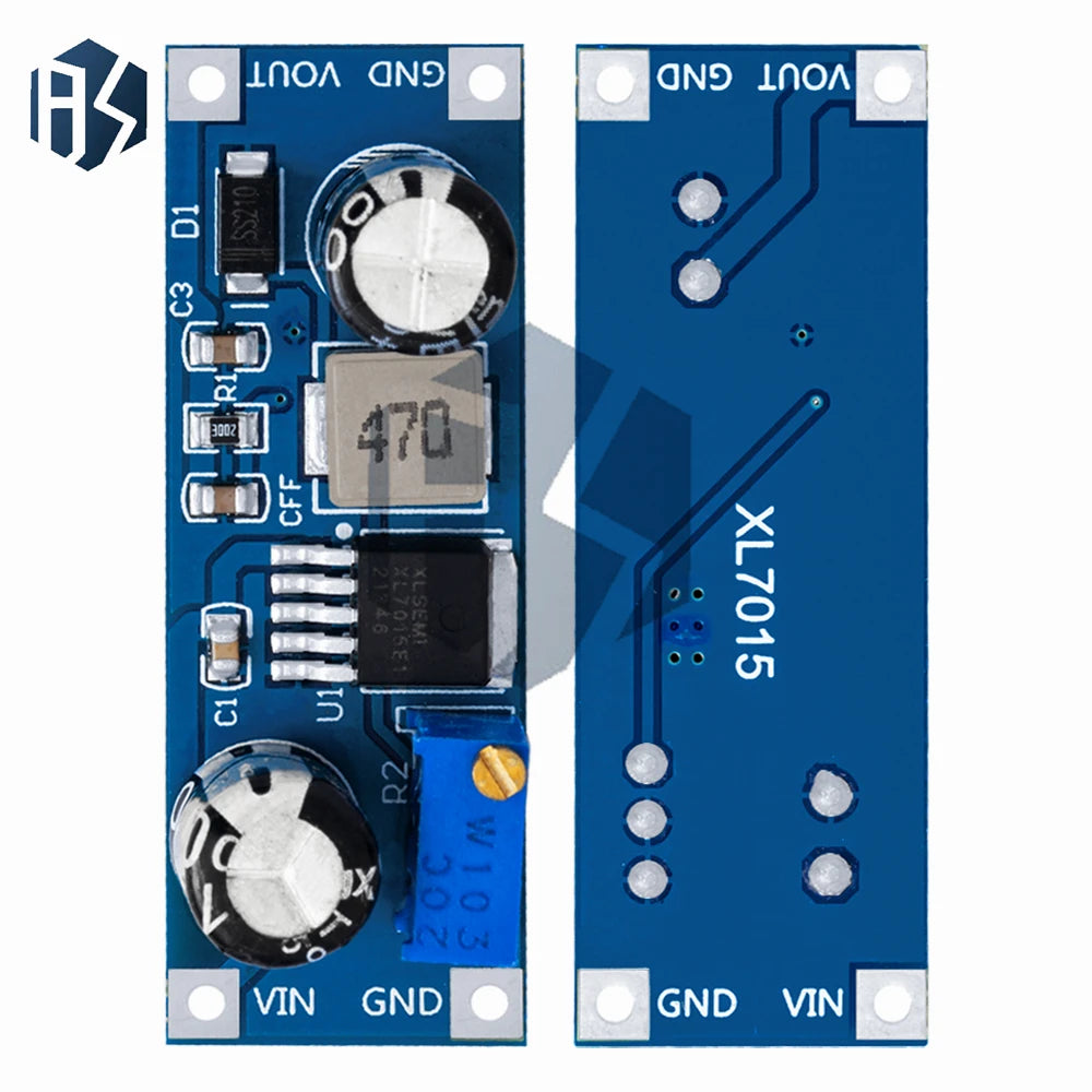 5V-80V 7A XL7015 DC-DC Step-down Buck Converter Module LM2596 Zpaxo