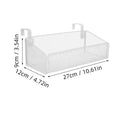 Bedside Hanging Storage Basket Metal Organizer Dormitory Bedroom Desk