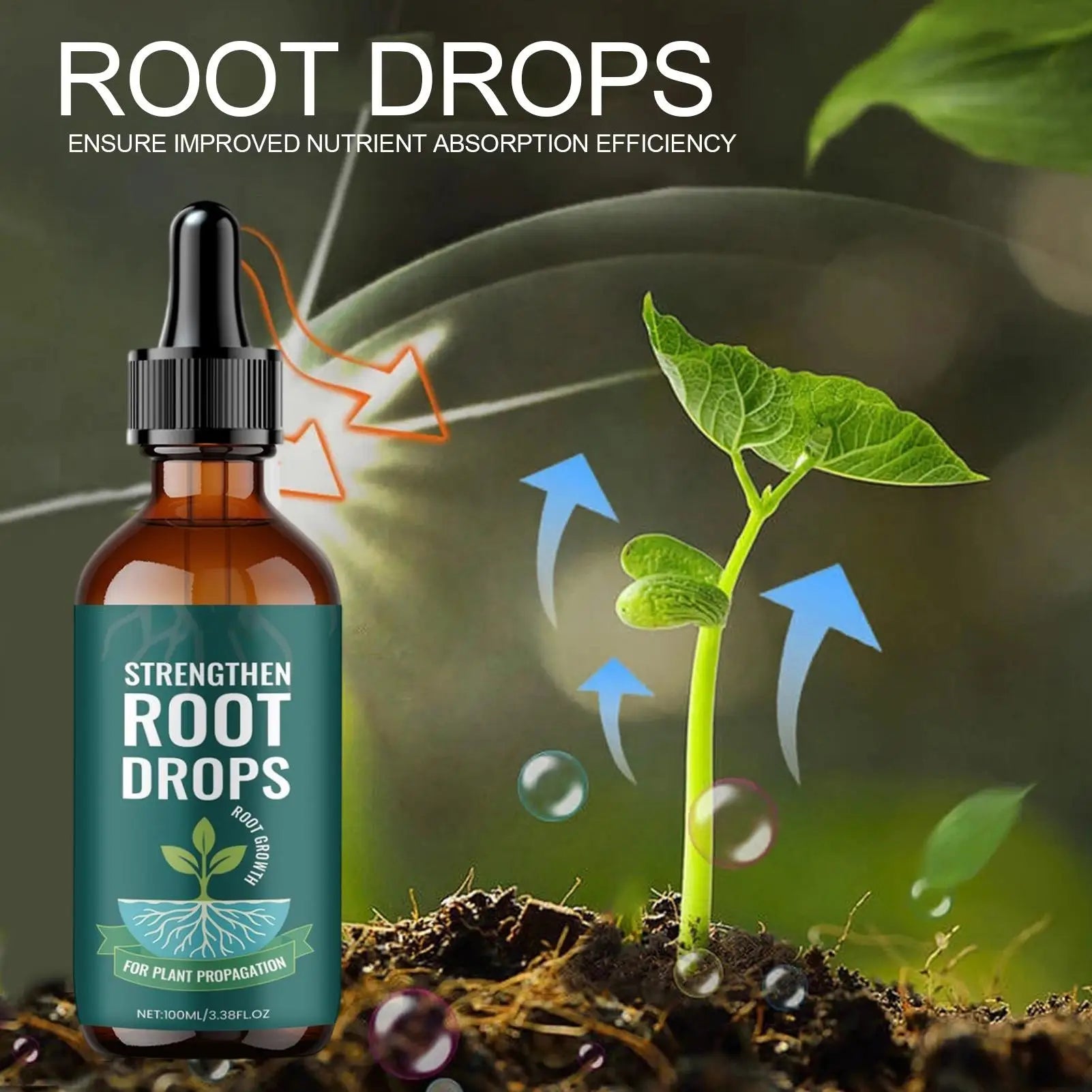 Liquid Root Stimulator Plant Enhancer Cuttings Growth Houseplants