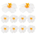 12Pcs Hawaiian Artificial Flowers for DIY Party Decoration Luau Summer Flowers Hawaiian Graduation Centerpieces Tropical Party Zpaxo other