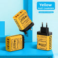 220W Mech-style 3 USB Dual Type-c Charger 5V 2A Smart Charging Head