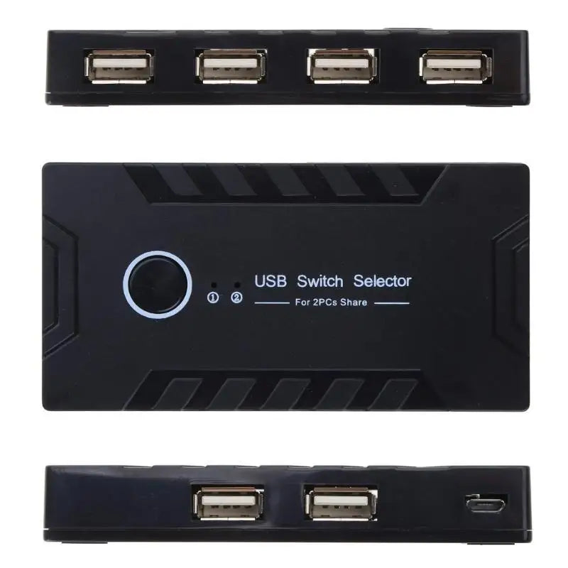 652F Printer Sharing Hub Usb2 0 Switcher Device KVM Switch Selector Zpaxo