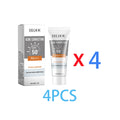 Deep Hydration Sunscreen Cream SPF 50+ UV Whitening Cream Korean Moisturizing Skin Care Tool for All Skin Type Cosmetics 30g Zpaxo Sunscreen 4Pcs