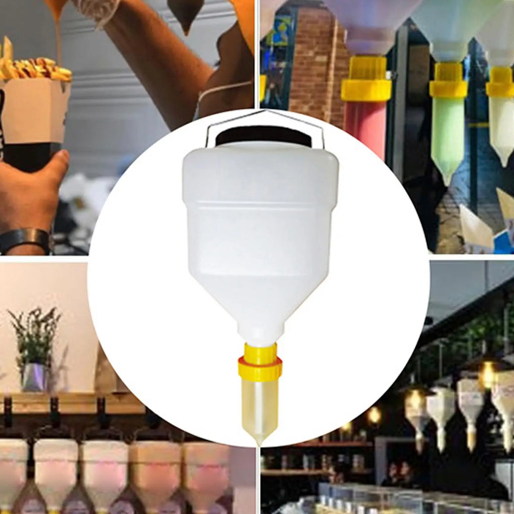 Sauce Bottle Squeeze Hanging Dispenser Large Diameter