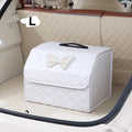 Foldable Car Trunk Organizer Box – Large Pink Storage