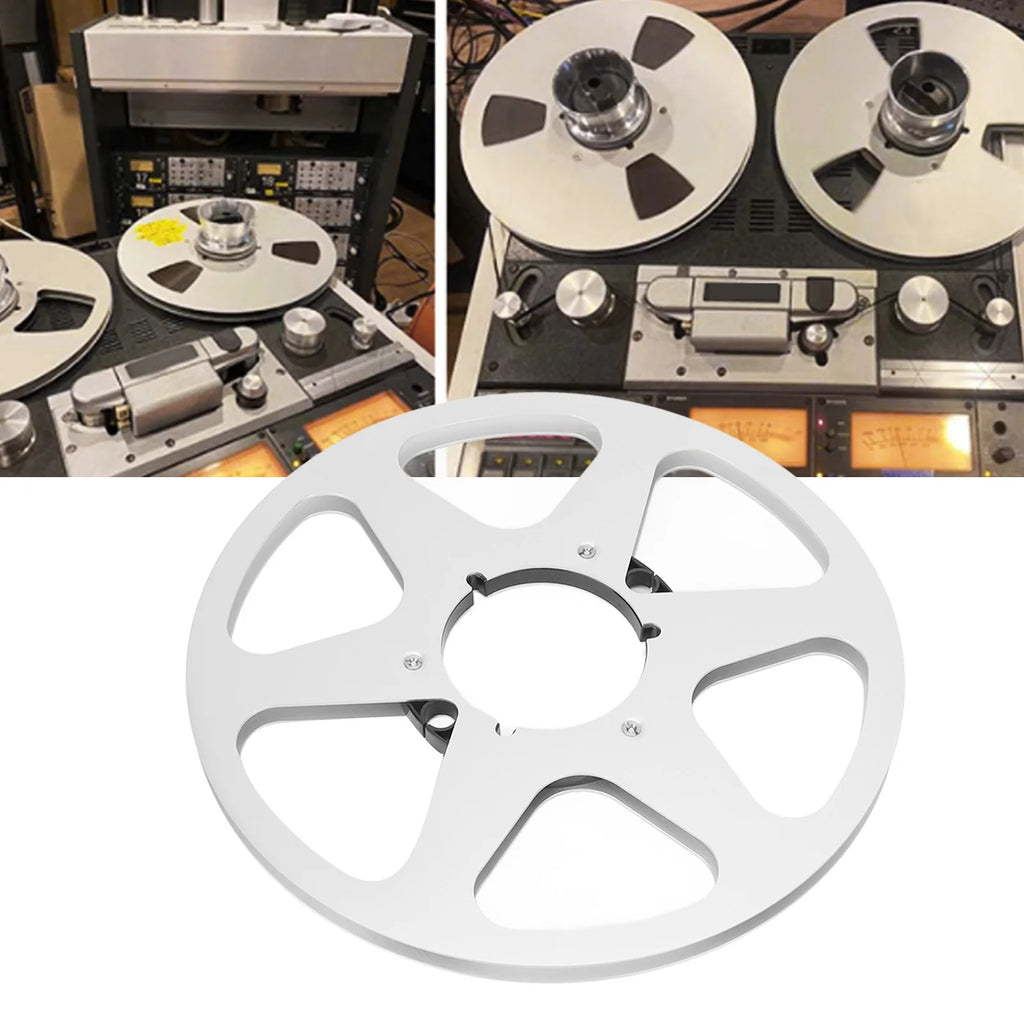 Open Reel Takeup 6 Holes Sound Aluminum Empty 1 Tapes
