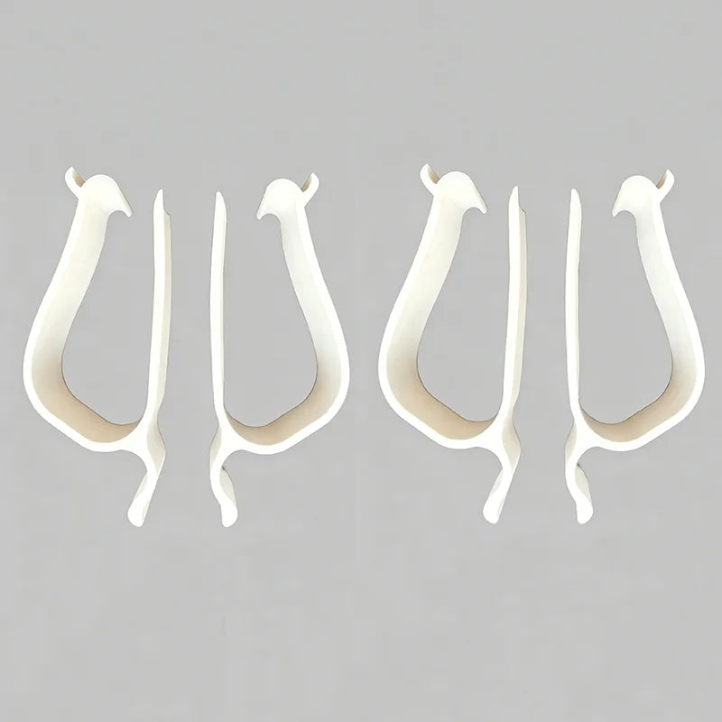 Anti Loose Toilet Seat Stabilizer 1 Touch Lid Handle No Drill Install Zpaxo 2PCS