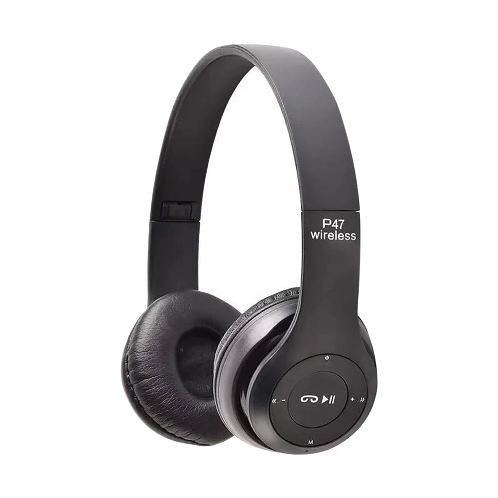 TWS Wireless Bluetooth 5.3 Headphones Over Ear HIFI Stereo Headsets Noise Reduction Sports Gaming Earphone Music Player With Mic Zpaxo