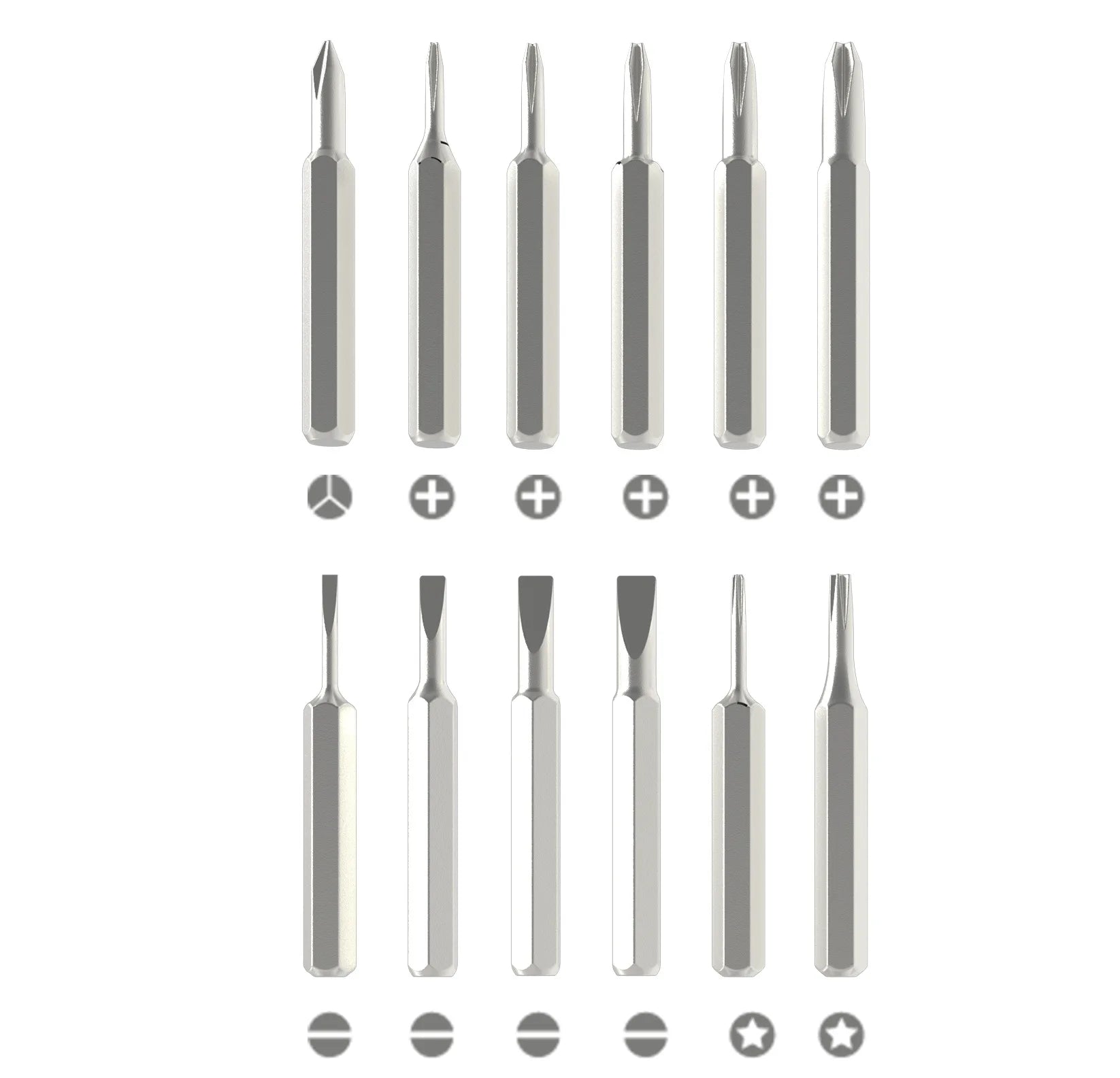 25 In 1 Precision Screwdriver Set Magnetic Hexagonal Flat Head Tools For Mobile Phone Tablet Watch Hardware Repair Opening Tools Zpaxo