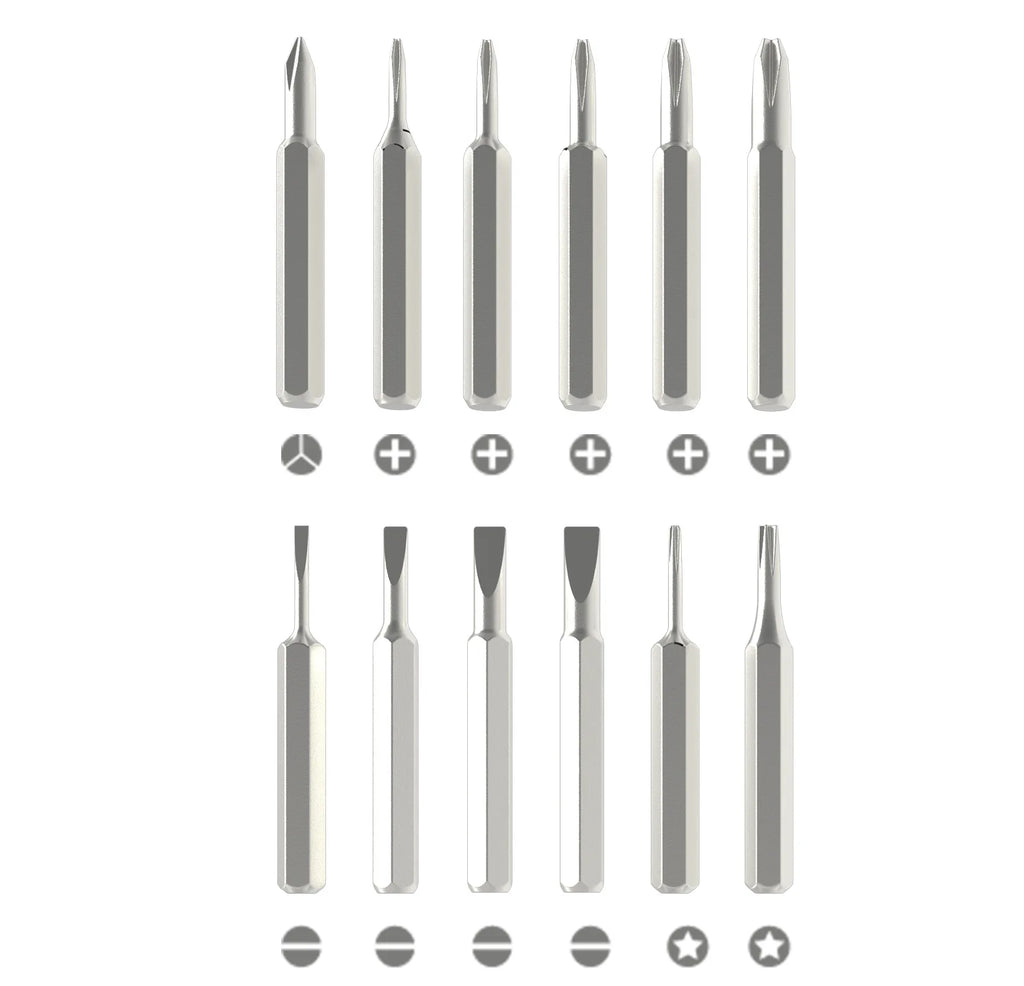 1 Precision Screwdriver Magnetic Hexagonal Flat Head Tools Mobile