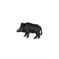 Wild Boar Ornament Lifelike Miniature Figurines DIY Crafts Garden Figurines for Tabletop Landscape Garden Bedroom Decoration Zpaxo Female boar