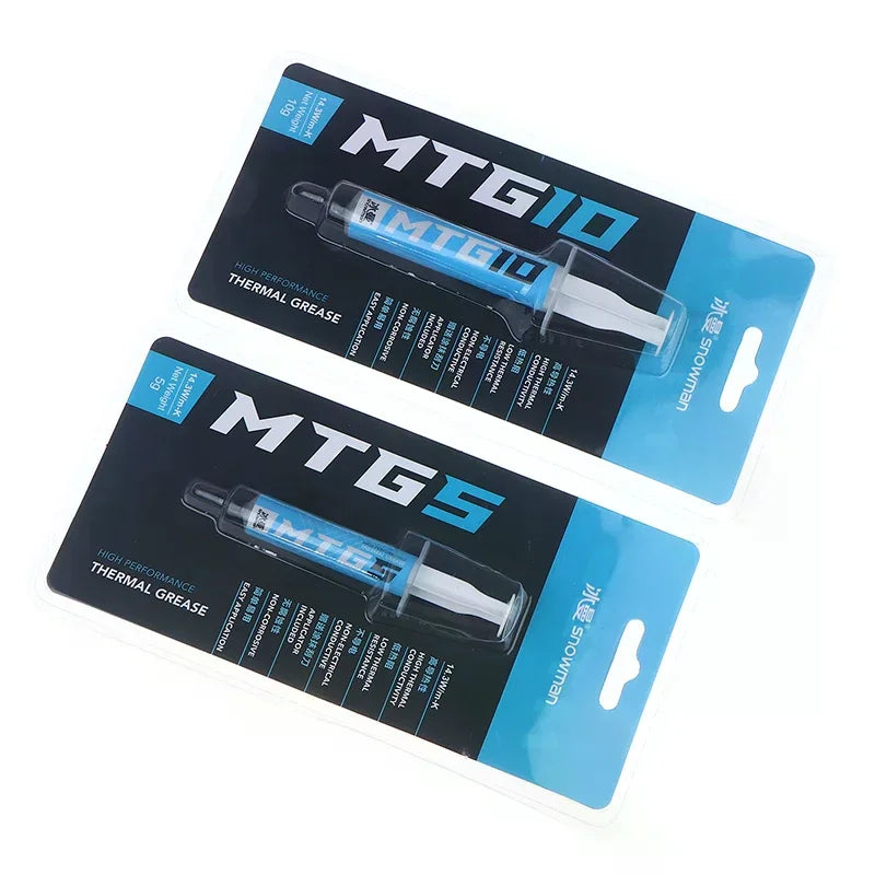 Syringe MTG5 MTG10 Thermal Conductive Grease Paste 14 3W Mk Desktop Zpaxo