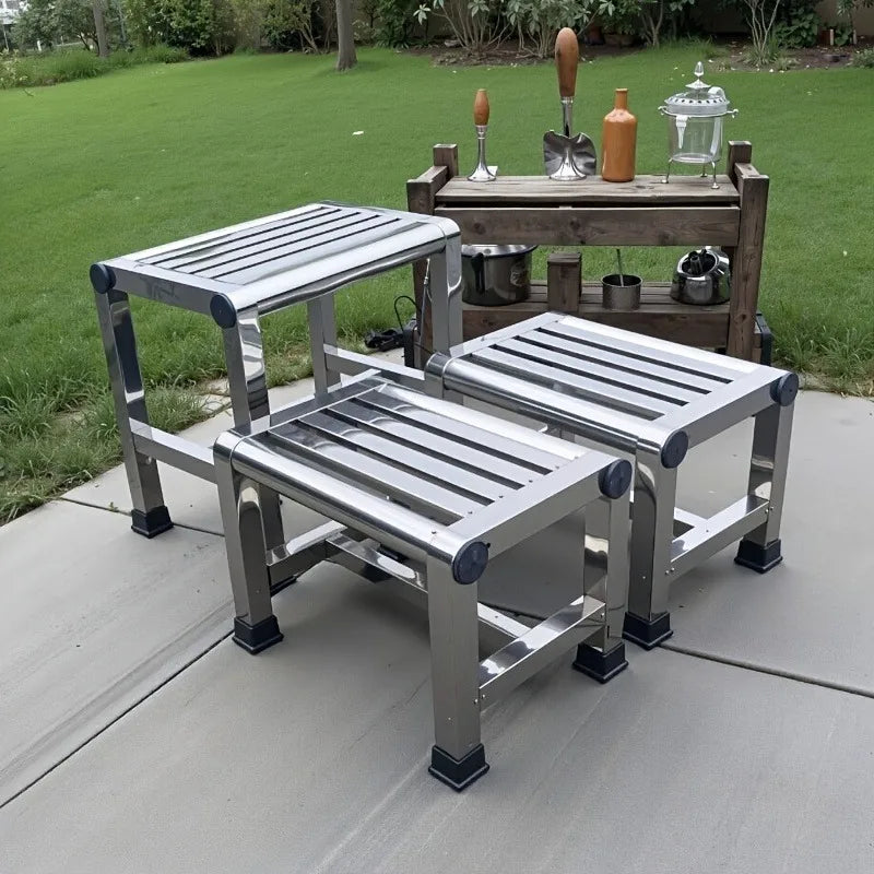 Stainless Steel Waterproof Stool Portable Outdoor Fishing Seat