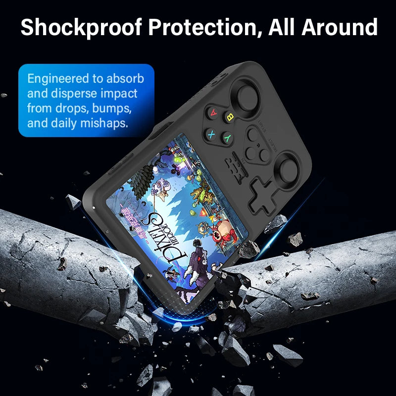 Case R36s Protective case For R36S Silicone Case Soft 360° drop protection Case For R36s Handheld Game Console Accessories Zpaxo