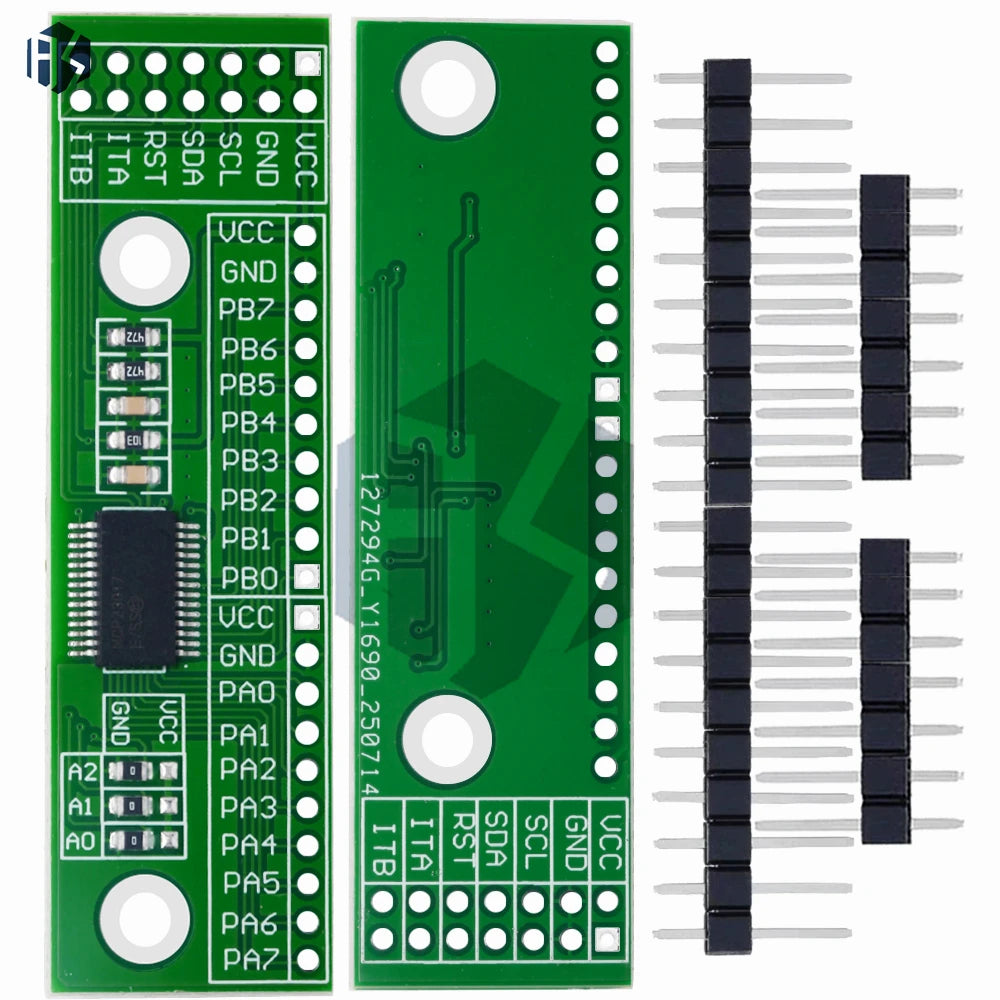 MCP23017 16Bit I2C IO Expander, 3.0~5.5V IIC Port Expansion Module Zpaxo