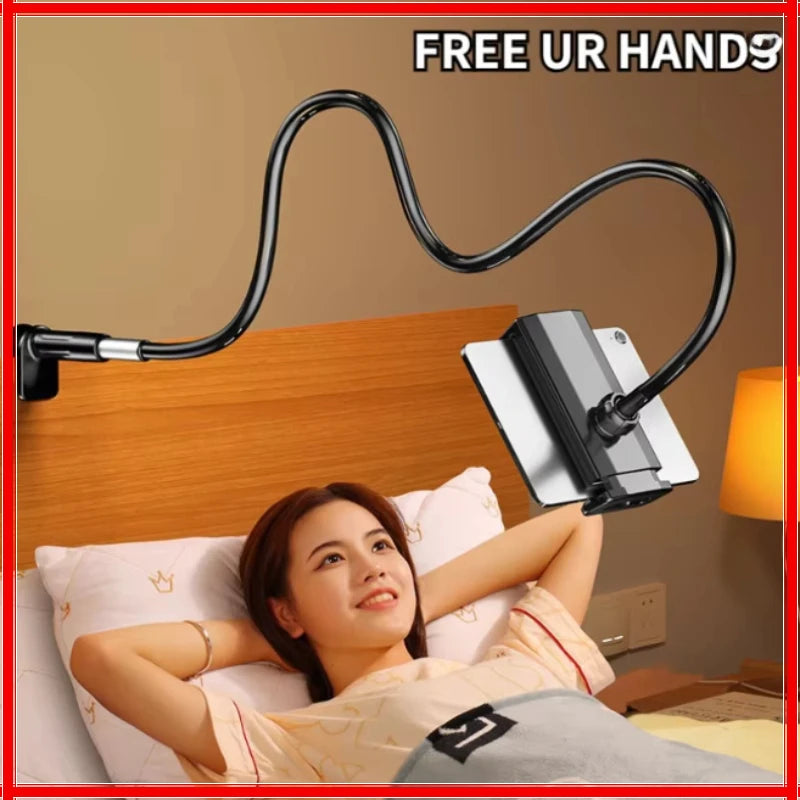 Flexible Gooseneck Phone & Tablet Holder – Bedside Desk Clamp Gooseneck Phone Holder Zpaxo