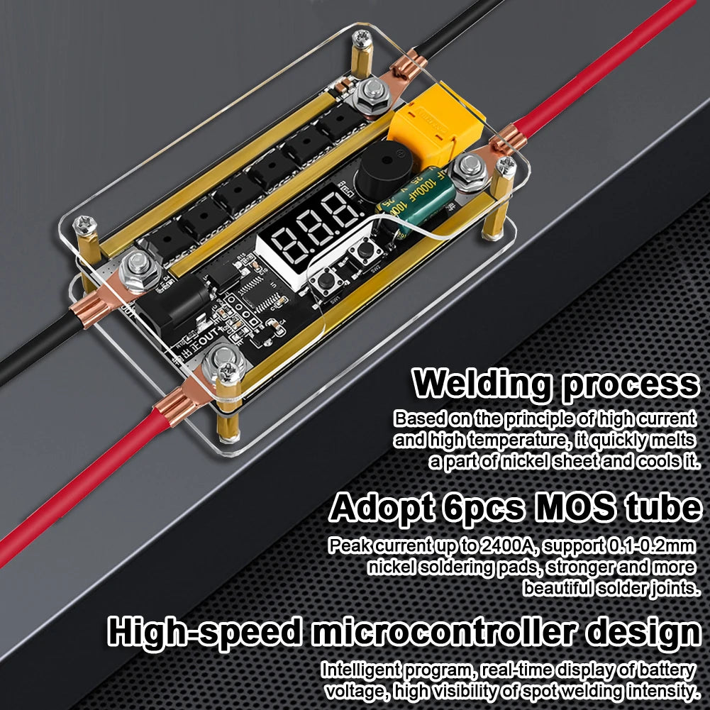 Battery Energy Storage Spot Welding Machine Digital Tube Display
