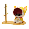 Cat Candy Dish Resin Cat Statue For Good Luck Key Dish Entryway Table Home Living Room Bedroom Cabinet Trinket Candy Zpaxo China Mainland C