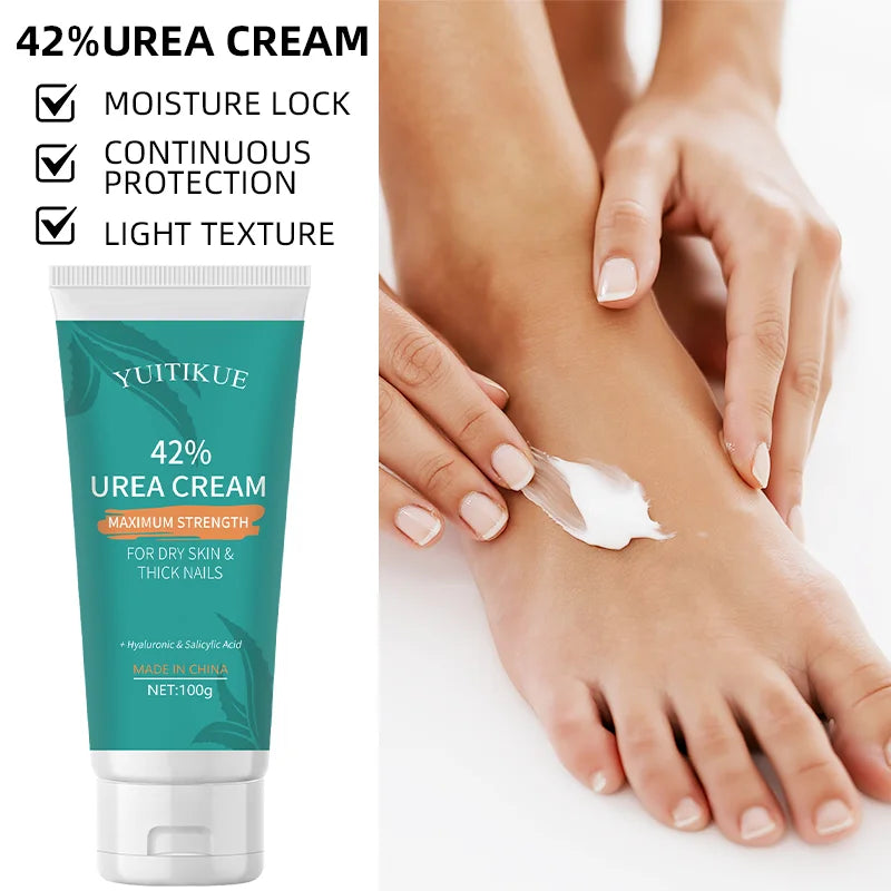 YUITIKUE Urea Foot Cream 100g | Dry Skin Relief with Hyaluronic Acid Foot & Body Cream Zpaxo