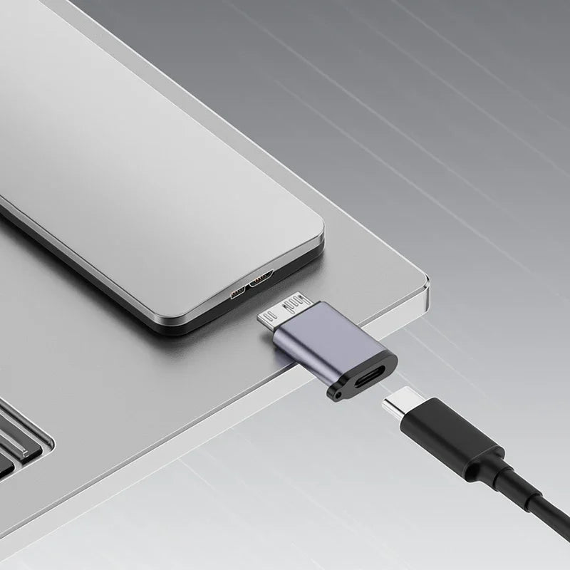 Micro B USB C 3 0 Male Female Adapter Type-c USB3 Connector External Zpaxo