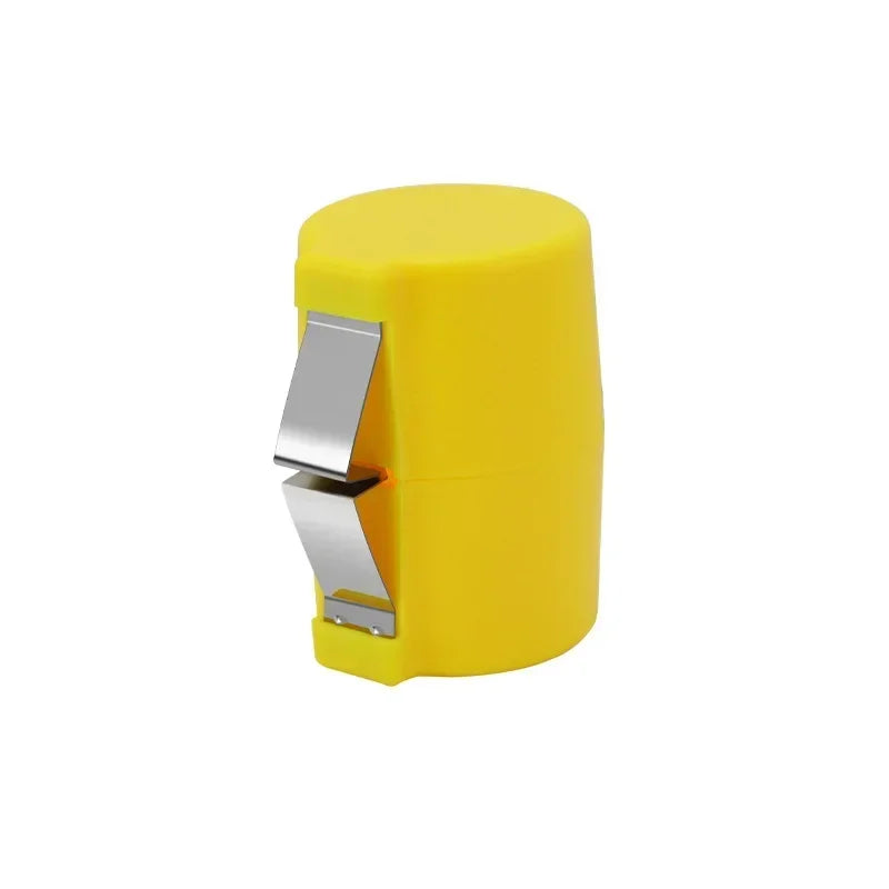 1-3PCS Egg Topper Shell Cutter Beater Raw Egg Cracker Separator Filter Egg Opener Yellow/Orange/Rose red Kitchen Baking Tools Zpaxo YELLOW