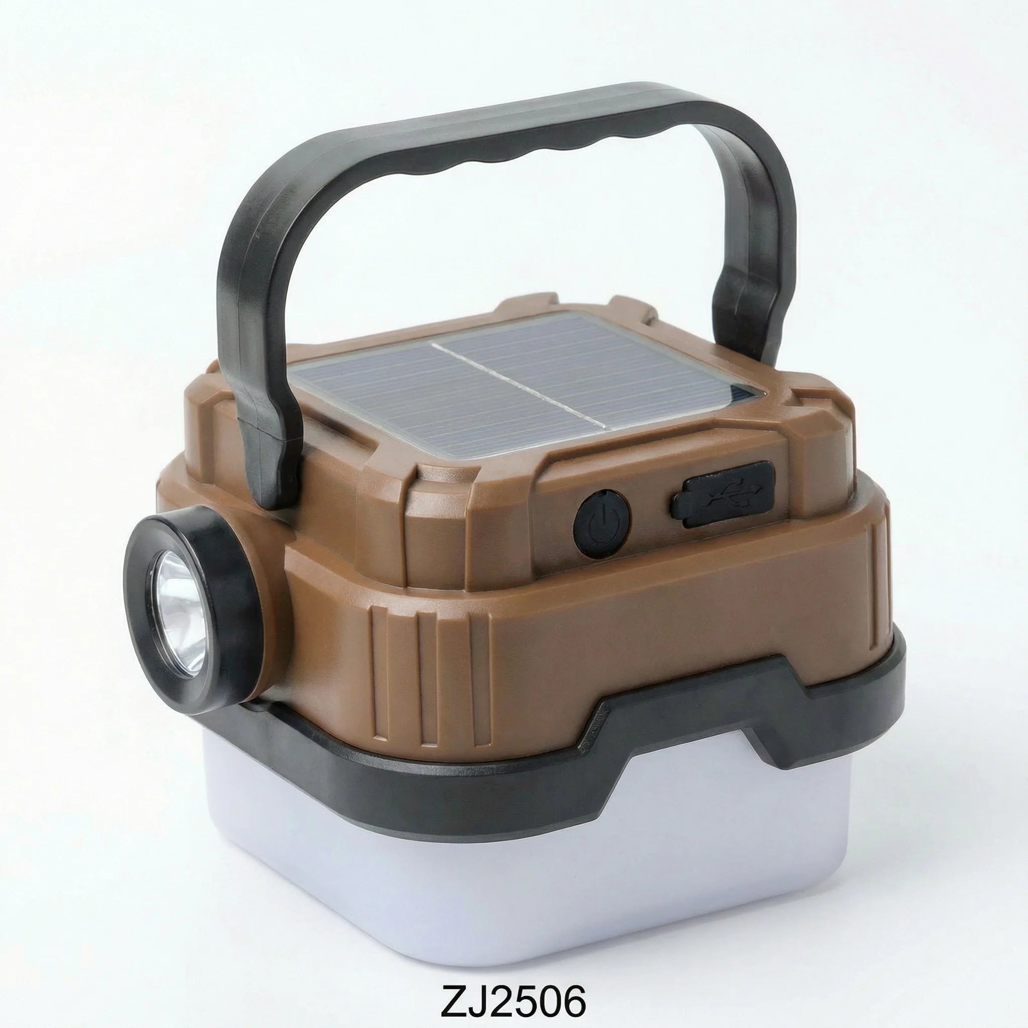ESMARTER Solar Camping Lantern – 300LM LED, IPX4, USB Rechargeable