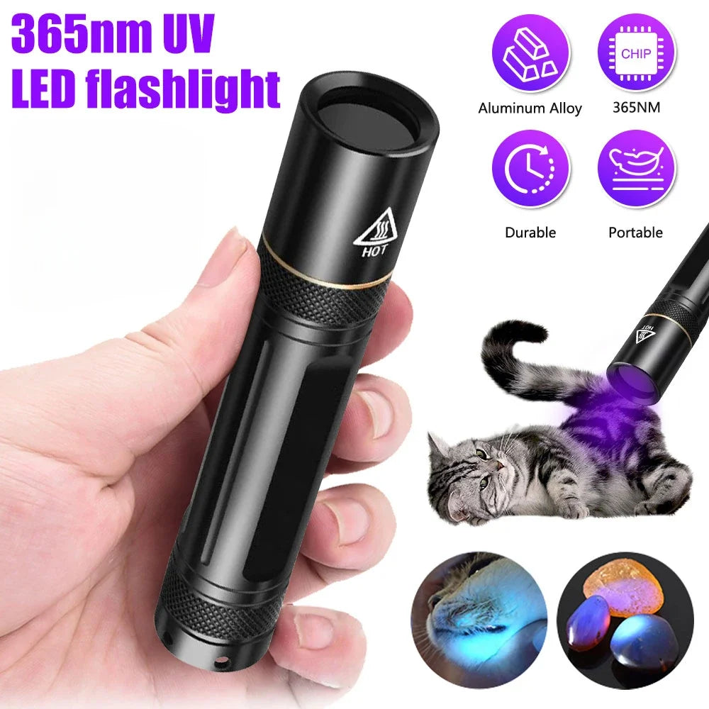 POCKETMAN 5W 365nm UV Blacklight Flashlight – LED UV Torch