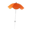 Plant Umbrella Easy Installation Multipurpose Reusable Decor Lightweight Zpaxo Orange Yellow