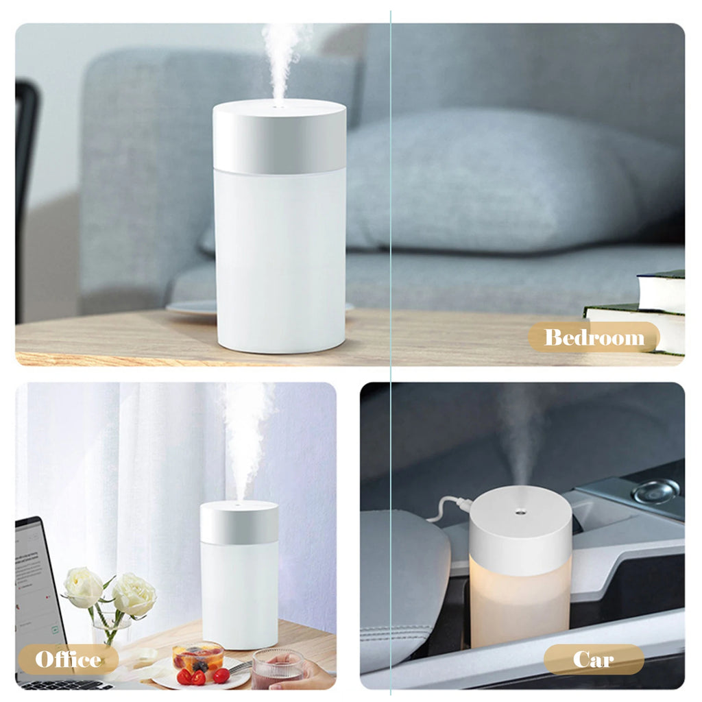 Portable Humidifier USB 4-6 Hours Spray Time Small Humidifier for Bedroom Home Desk Small Mist Humidifier Zpaxo