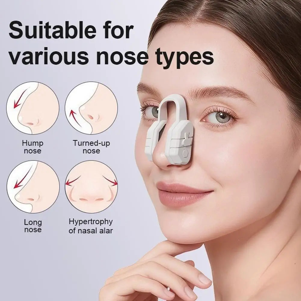 EMS Microcurrent Nose Lifter Massager | Silicone Sculpting Tool Nose Sculpting Massager Zpaxo